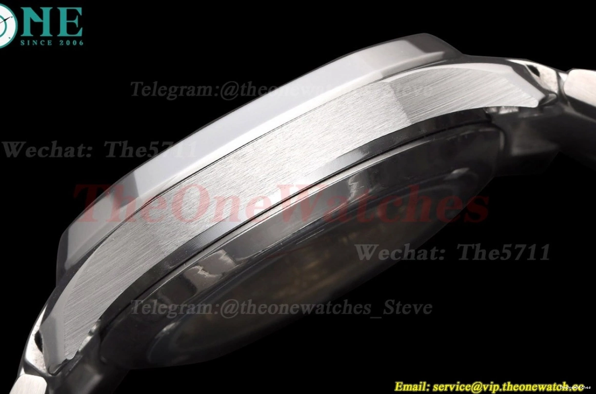 Grey Aquanaut 40mm Dial GDF SS MY8215 SS Gradient 5167 Dia 1229